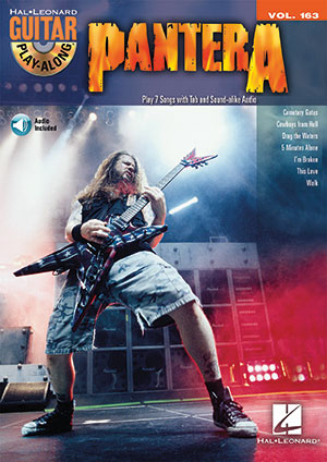 Pantera Guitar Play-Along Vol. 163 + CD