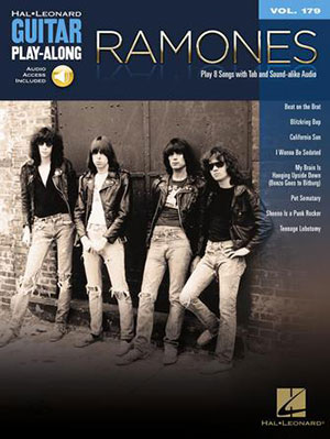 Ramones Guitar Play-Along Volume 179 + CD