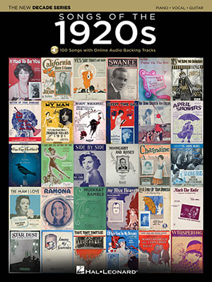Songs of the 1920s The New Decade Series + Backing Track CD