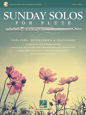 Sunday Solos for Flute Preludes, Offertories & Postludes + CD