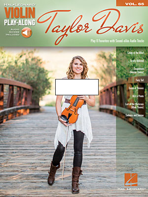 Taylor Davis Violin Play-Along Volume 65 + CD
