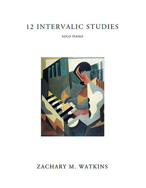 a 12 INTERVALIC STUDIES Piano Solo