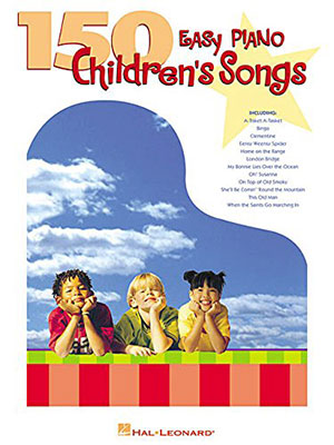 a 150 Easy Piano Children's Songs
