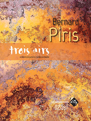 Bernard Piris - Trois airs - For Guitar Orchestra