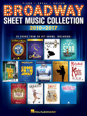 Broadway Sheet Music Collection 2010-2017