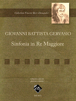 G.B Gervasio - Sinfonia in Re Maggiore - For Mandolin And Orchestra