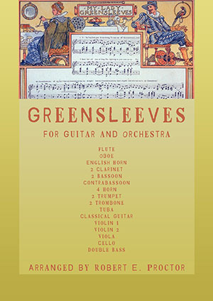 Greensleeves - for Guitar and Orchestra
