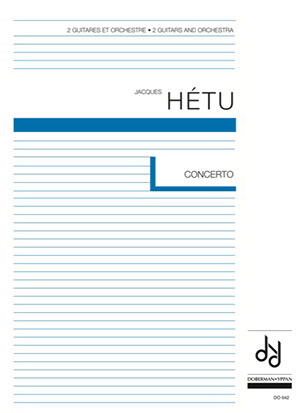 Jacques Hetu - Concerto 2 Guitares et Orchestre op. 77