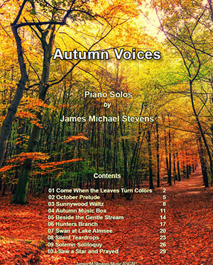 Autumn Voices Piano Book