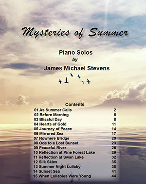 Mysteries of Summer Piano Book