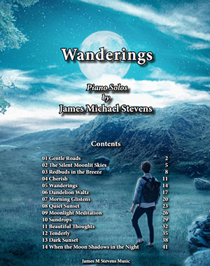Wanderings Piano Book