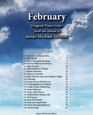 February Piano Book
