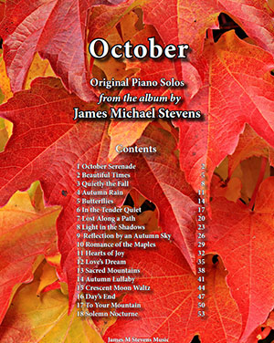 October Piano Book