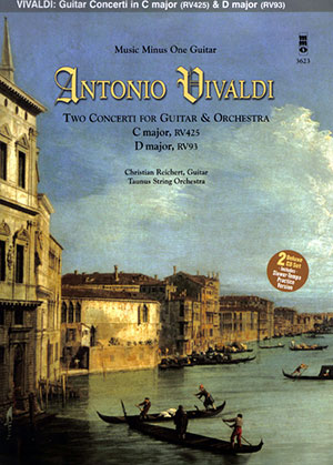 Antonio Vivaldi Two Concerti for Guitar & Orch C maj D maj + 2CD