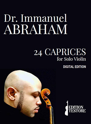 Abraham, Dr. Immanuel - 24 Caprices for Solo Violin