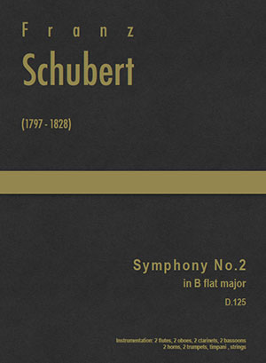 Schubert - Symphony No.2, D.125 - Full Orchestra
