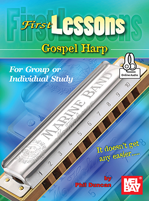 First Lessons Gospel Harp + CD