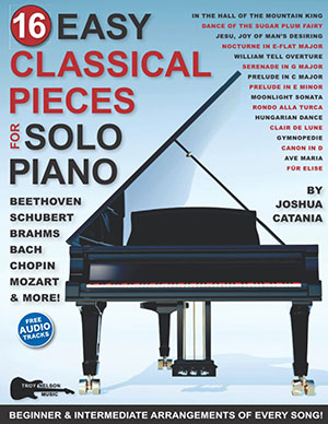 a 16 Easy Classical Pieces for Solo Piano + CD