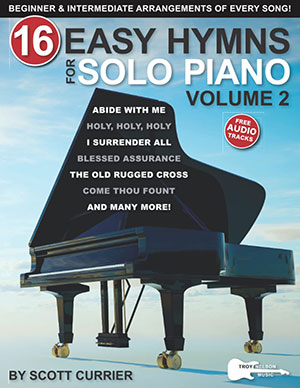 a 16 Easy Hymns for Solo Piano Vol.2 + CD