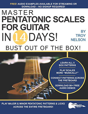 Master Pentatonic Scales for Guitar in 14 Days + CD