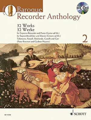 Baroque Recorder Anthology 2 + CD