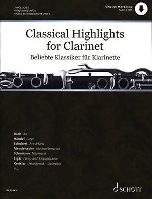 Classical Highlights for Clarinet + CD