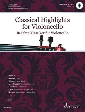 Classical Highlights for Violoncello + CD