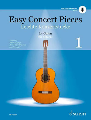 Easy Concert Pieces For Guitar - Vol.1 + CD