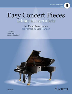 Easy Concert Pieces - Piano Four Hand + CD