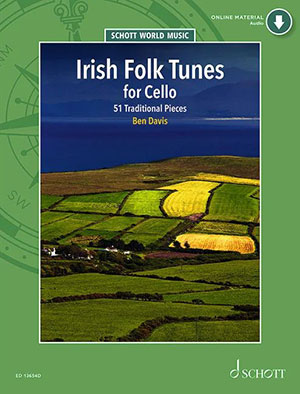 Irish Folk Tunes for Cello + CD