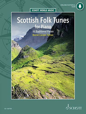 Scottish Folk Tunes for Piano + CD