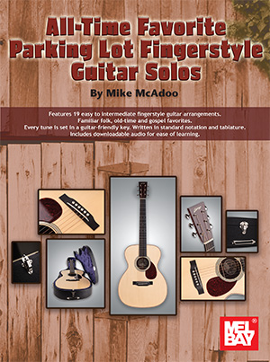 All-Time Favorite Parking Lot Fingerstyle Guitar Solos + CD